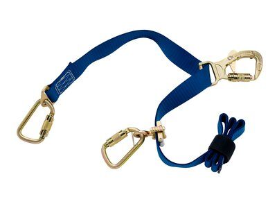 1200136 - Wood Pole Climber's Fall Restricting Device - Interior Strap - WEB - For transmission & distribution poles image 0