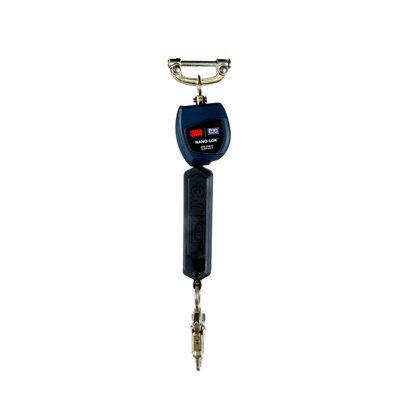 3101226 - 3M DBI-SALA Nano-Lok Personal Self Retracting Lifeline, Single-leg with Single Pin Anchorage and Snap Hook Leg End image 0