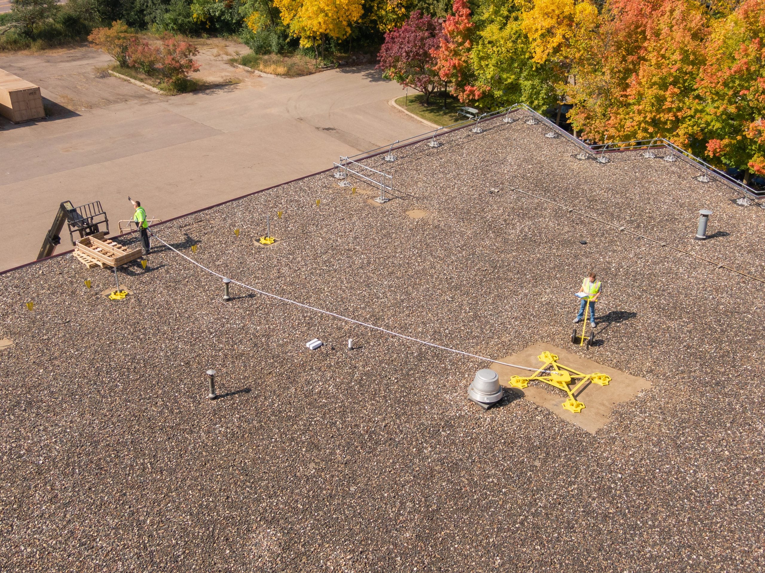 502201 Mobile Fall Restraint Anchor Point - BlueWater image 2