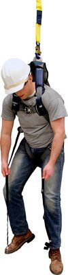 Suspension Trauma Safety Straps - Allows user to stand in harness after fall - Universal design works with most harnesses - Easy and fast installation - Simple zipper deployment - 3M DBI-SALA 9501403 image 1