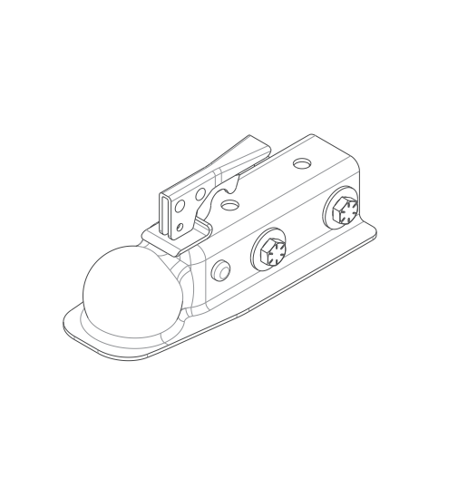 2” Ball Adapter - 3M DBI-SALA 8513572 image 0