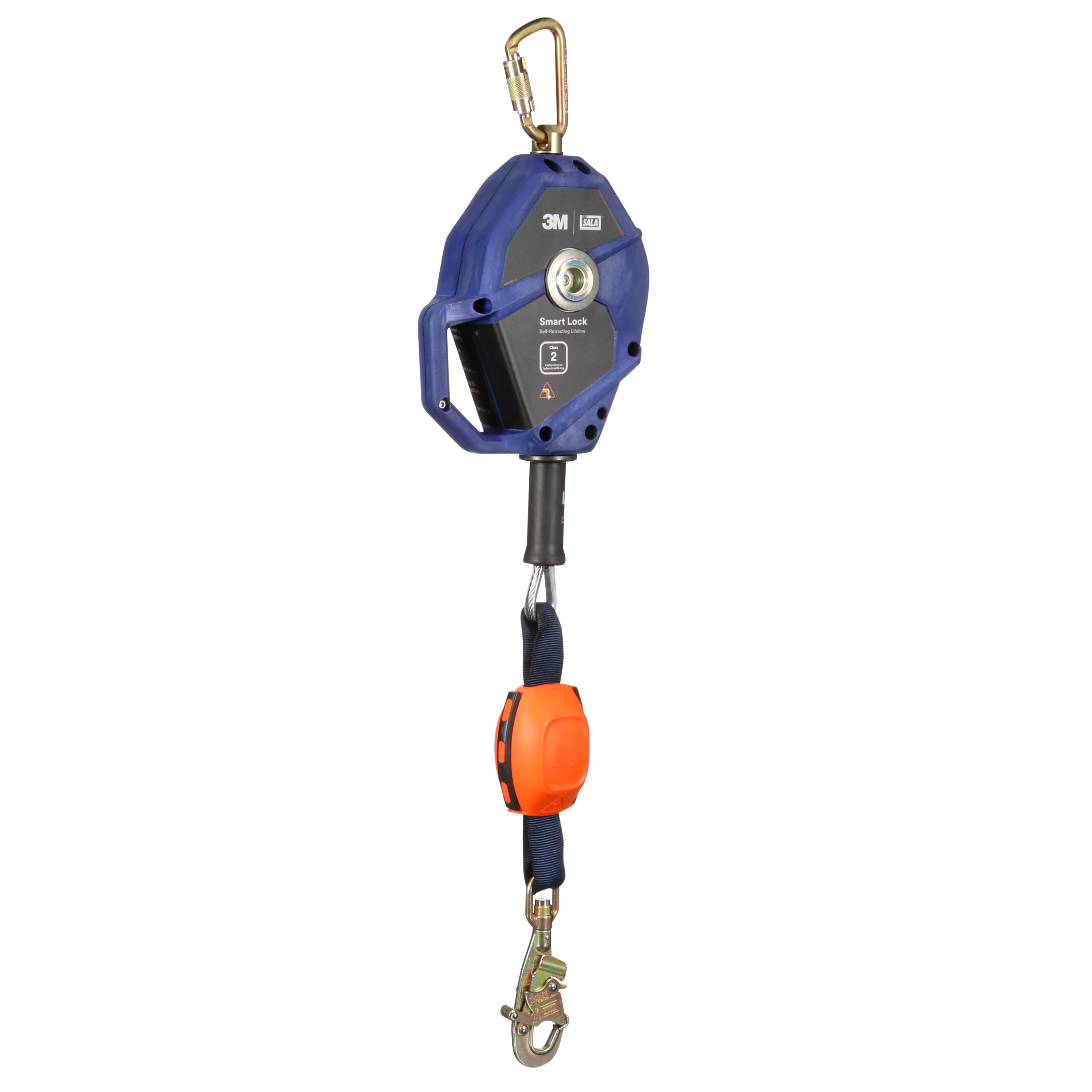Smart Lock Edge Self Retracting Lifeline, Galvanized Cable, Steel Swivel Snap Hook, 20 ft, Class 2 - 3M DBI-SALA 3503880 image 0