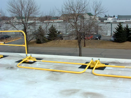 StealthRail – Folding Roof Safety Rail System - BlueWater image 2
