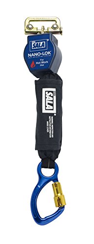 3101495 - 3M DBI-SALA Nano-Lok Quick Connect Self Retracting Lifeline for Hot Work Use with Carabiner image 0