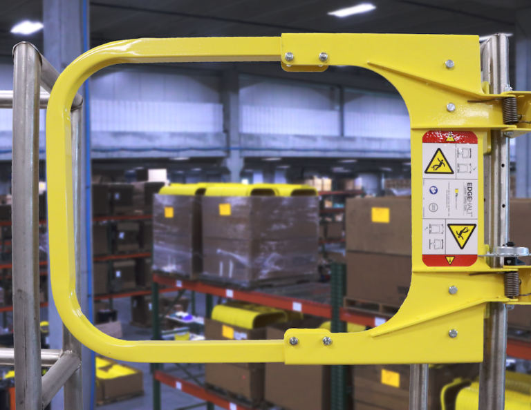 EdgeHalt Posi-Stop Ladder Safety Gate - PS DOORS image 0