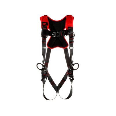 PROTECTA Vest-style Positioning/Climbing Harness - Front, Back & Side D-rings - Tongue-buckle leg straps - Back padding image 0