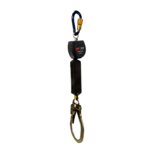 3101469 - 3M DBI-SALA Nano-Lok Personal Self Retracting Lifeline, Single-leg, with Rebar Hook Anchor and Carabiner Connector image 0