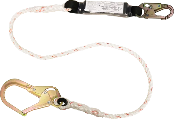 404A Shock Absorbing Rope Lanyard - French Creek Fall Safety image 0