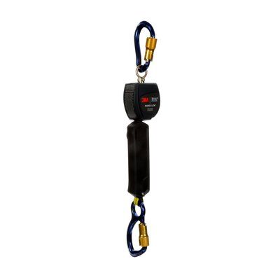 3101235 - 3M DBI-SALA Nano-Lok Self Retracting Lifeline with Anchor Hook, Single-leg, with Carabiner Anchorage and Leg End image 0