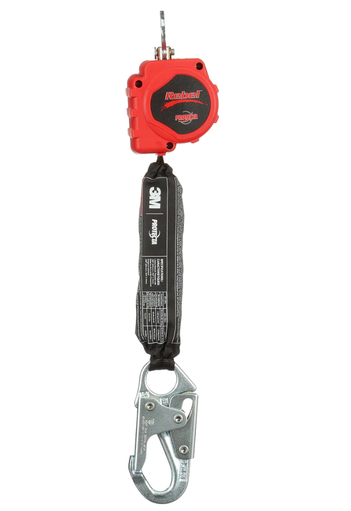 3100400 - 3M Protecta Rebel (SRL) Self Retracting Lifeline with polyester web and swiveling anchorage - 6 ft. (1.8 m) image 0
