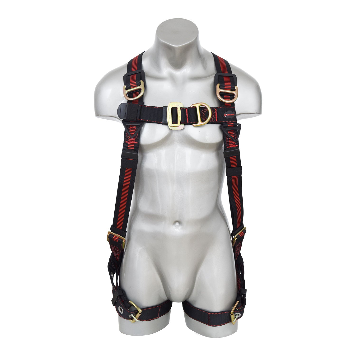 Kapture Elite 5-Point Full Body Harness, Dorsal D-ring, Front D-ring, Shoulder D-rings, TB Legs (ANSI) - KStrong image 0