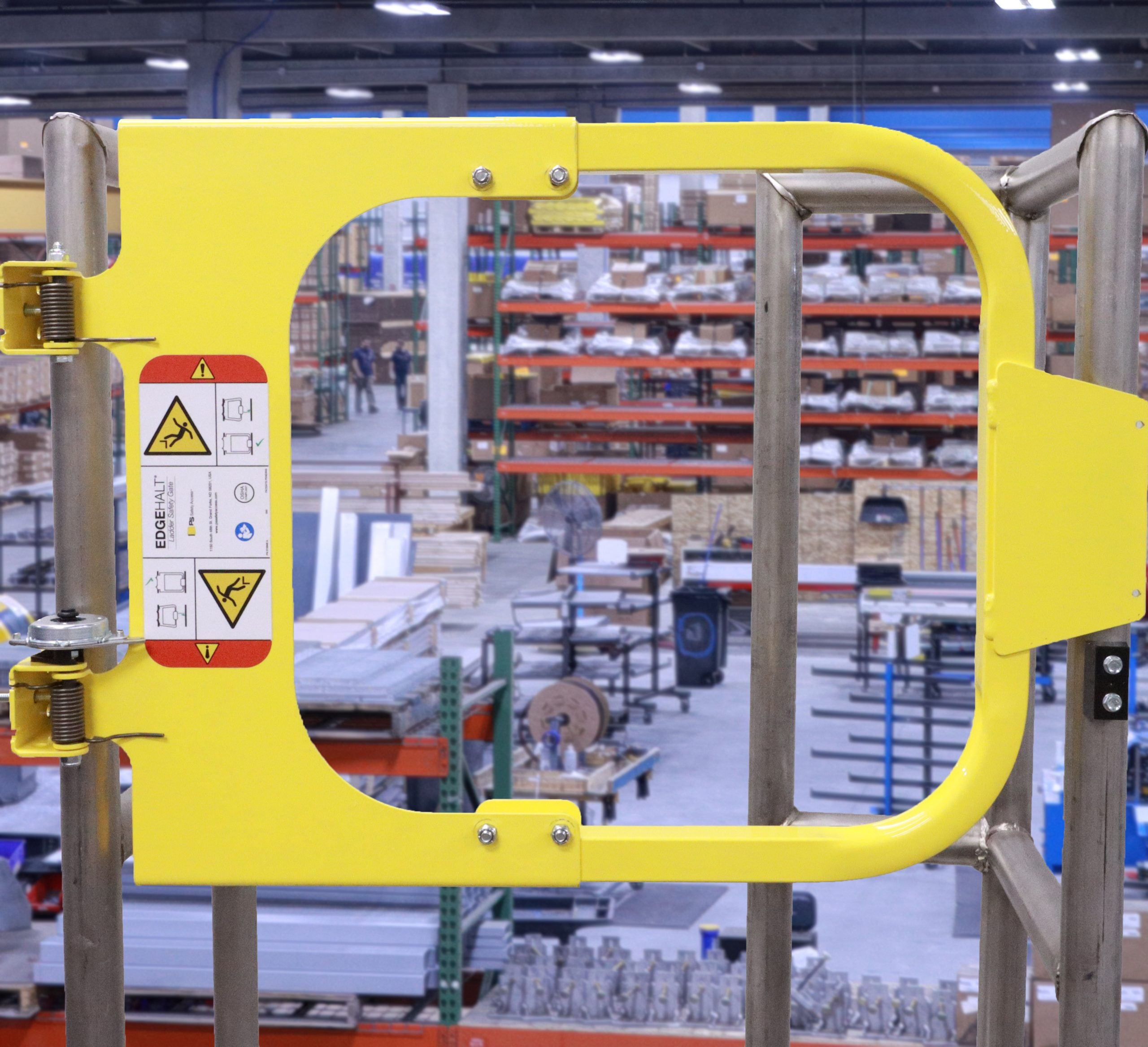 EdgeHalt Ladder Safety Gates with Slam-Proof technology - PS DOORS image 0