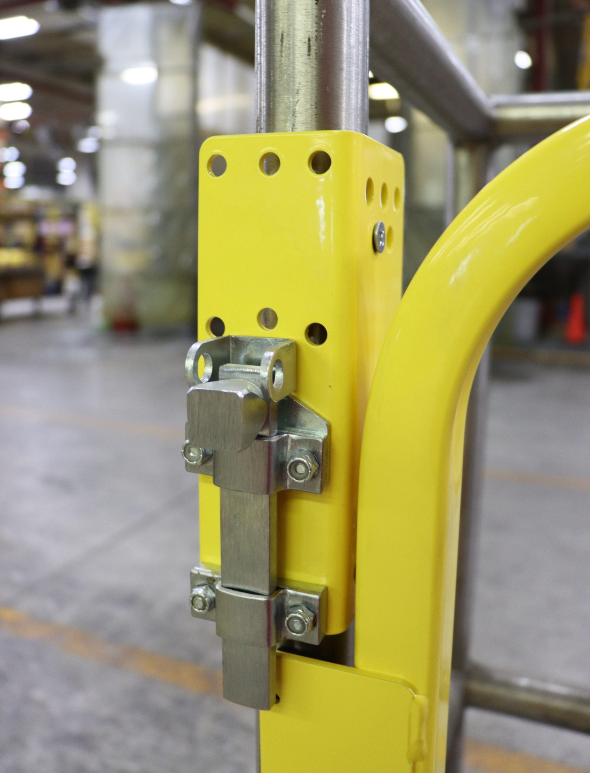 PS Doors Ladder Safety Gate Lock-out Kit - Prevents unauthorized access - Restricts areas, elevated platforms or mezzanines - Simple Installation - Lock for Safety - PS DOORS 515083 A image 1