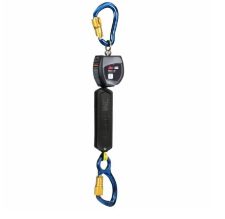 3100528 Nano-Lok Personal Self-Retracting Lifeline with Anchor Hook, Web Aluminum Carabiner, 6 ft., Class 1, ANSI - 3M DBI-SALA image 0