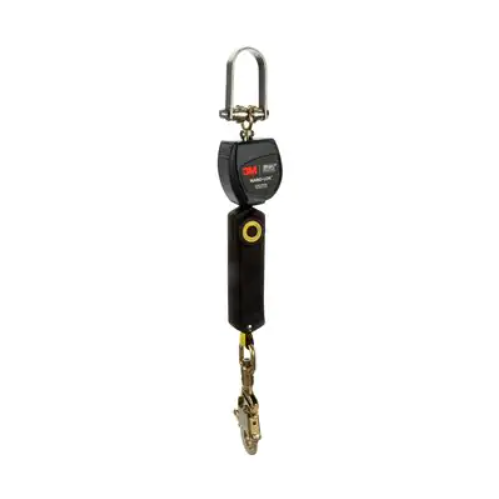 3101240 - 3M DBI-SALA Nano-Lok Self Retracting Lifeline with Anchor Hook, Single-leg, with Snap Hook Anchorage and Rebar hook on Leg End image 0