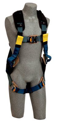 ExoFit XP Arc Flash Harness - Back d-ring & rescue web loops - Nomex/Kevlar FR webbing - Arc flash rated - Leather insulators - Quick-connect buckles image 0