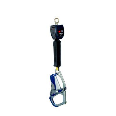 3101673 - Nano-Lok (SRL) Self Retracting Lifeline - ANSI Class A & B - No connector included - Steel rebar hook on lifeline - 6 ft. (1.8m) Dyneema lifeline image 0