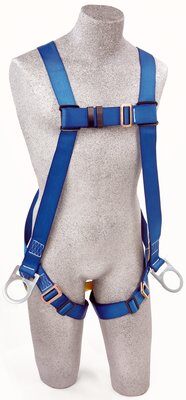 AB17520 - First Vest-style Positioning Harness, Back & Side D-rings, Pass-thru buckle leg straps image 0