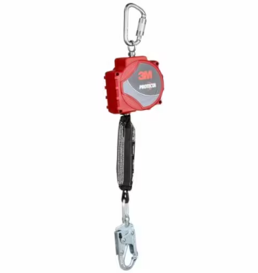 Self-Retracting Lifeline with Carabiner, Web, Steel Swivel Snap Hook, 20 ft - 3M PROTECTA 3100516 image 0