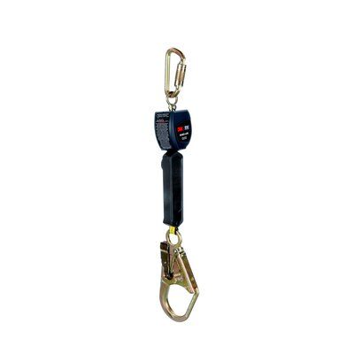 3101217 - 3M DBI-SALA Nano-Lok Self Retracting Lifeline with Anchor Hook, Single-leg with Rebar Anchorage and Snap Hook on Leg End image 0