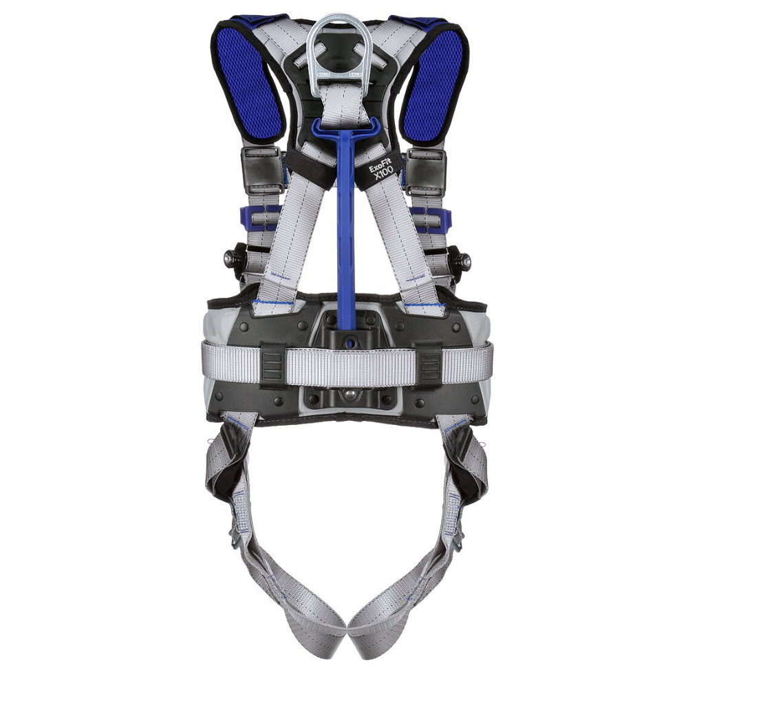 3M DBI-SALA ExoFit X100 Comfort Construction Positioning Harness - 1401040 through 1401044 image 1