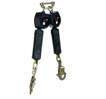 3100549 Personal Twin-Leg Self Retracting Lifeline, Web Swivel Snap Hook, 6 ft., Class 1, ANSI - 3M DBI-SALA image 0