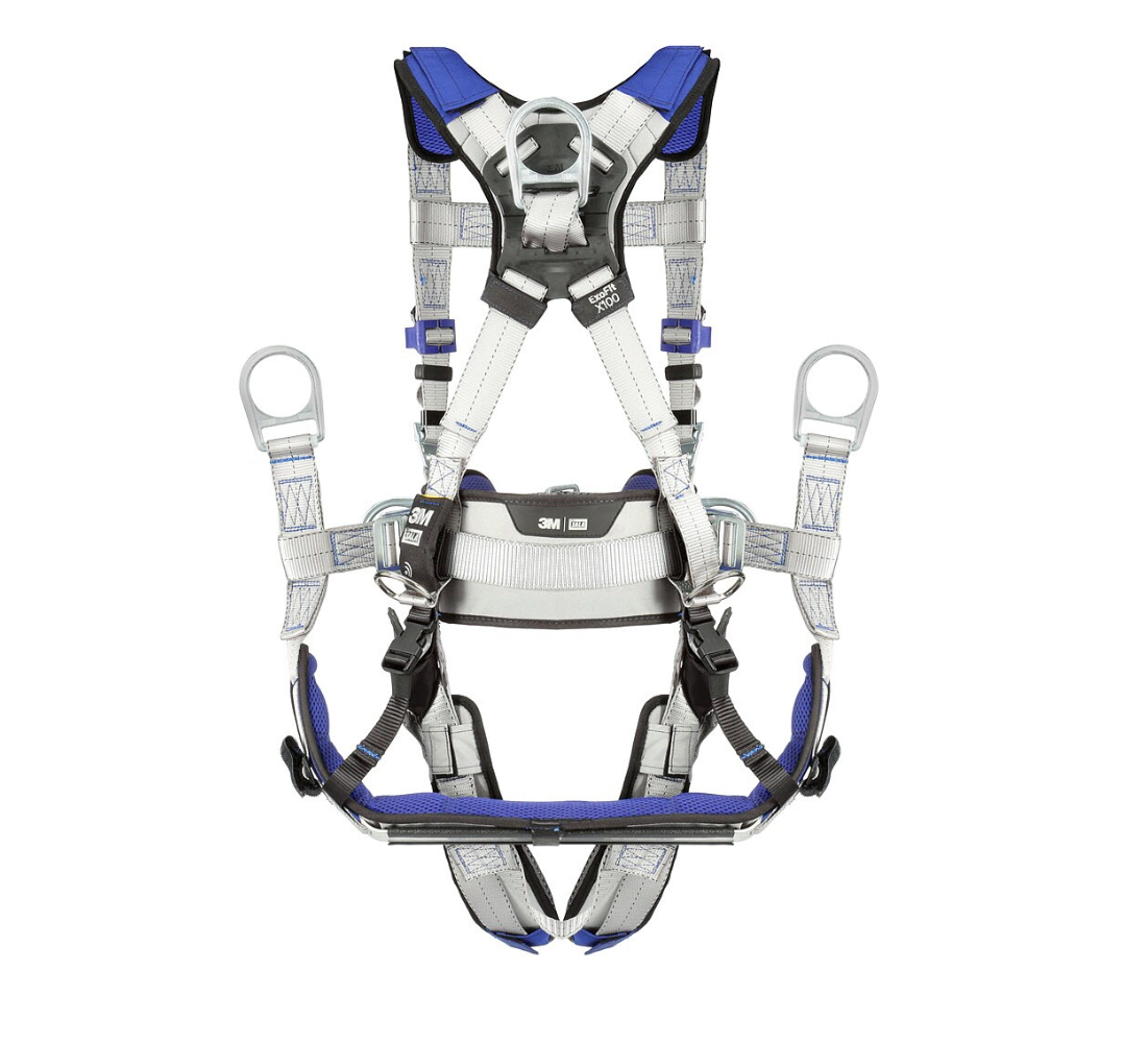 3M DBI-SALA ExoFit X100 Comfort Tower Climbing Safety Harness - 1401140 through 1401144 image 1