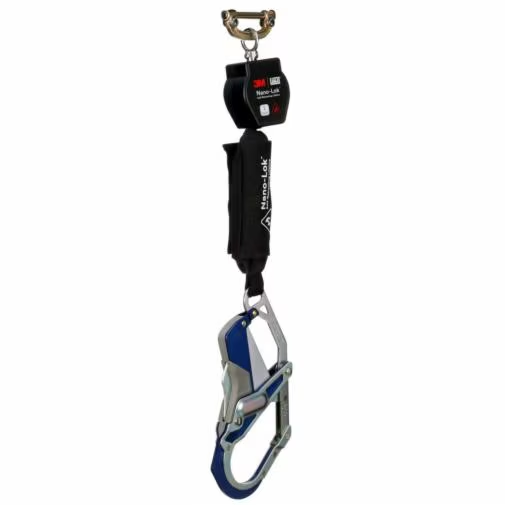 3100564 – 3M DBI-SALA NANO-LOK PERSONAL COMFORT HOOK QUICK CONNECT SELF RETRACTING LIFELINE FOR HOT WORK USE, WITH CARABINER CONNECTORS image 0