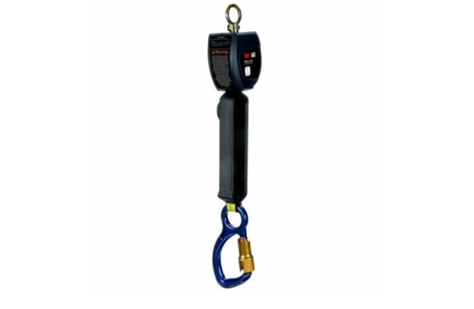 3100518 Personal Self Retracting Lifeline, Web Aluminum Carabiner, 6 ft., Class 1, ANSI - 3M DBI-SALA image 0