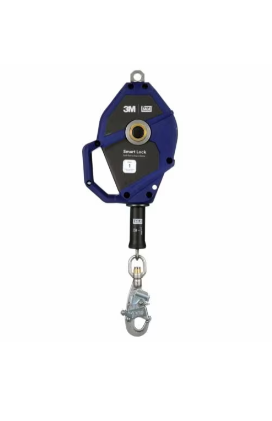 Smart Lock Self-Retracting Lifeline, Stainless Steel Cable, 25 ft. (7.6 m) - 3M DBI-SALA 3503875 image 0