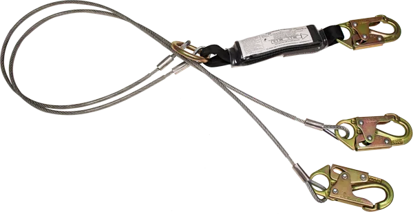 480AK Wire Rope Shock Absorbing Lanyard - French Creek Fall Safety image 0