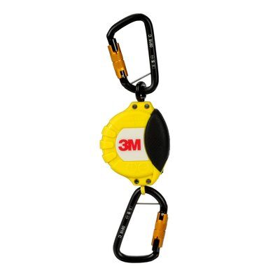 1500156 - 5 lb. Tool Retractor - Extends up to 50 in. - Self-locking aluminum carabiners - 1 EACH - 3M DBI-SALA image 0