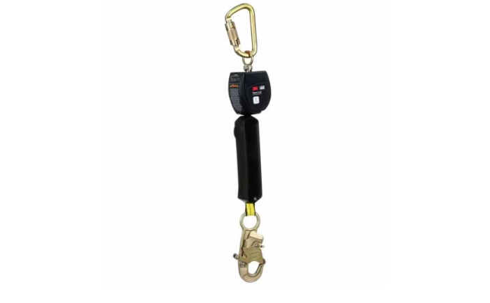 3100520 Nano-Lok Personal Self-Retracting Lifeline with Anchor Hook, Web Steel Snap Hook, 6 ft., Class 1, ANSI - 3M DBI-SALA image 0