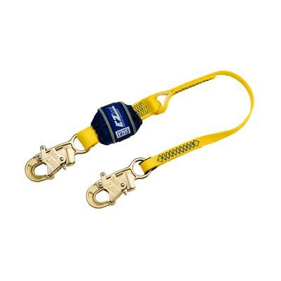 3ft. Shock Absorbing Lanyard – EZ-Stop single-leg web lanyard - User-friendly snap hooks on each end - 1246536 image 0