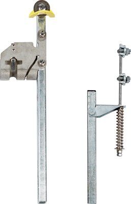 6116632 - Lad-Saf Top/Bottom Brackets - Attaches to ladder rungs - 2 user max - Stainless Steel - For use with Lad-saf vertical safety system - 3M DBI-SALA image 0