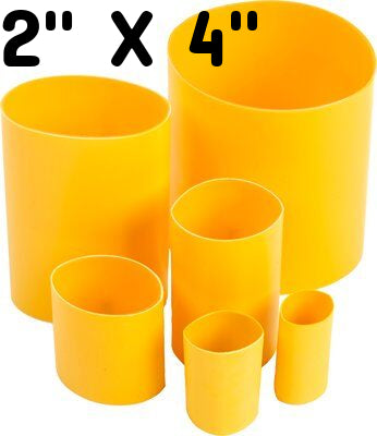 1500022 - Heat Shrink Links - 2.00" x 4.00" - 10 Pack - Protects connections - Reduces waste - Shrinks by 200% once heat is applied - Tool tethering shrink wrap - 3M DBI-SALA image 0