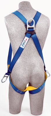AB17520 - First Vest-style Positioning Harness, Back &amp; Side D-rings,  Pass-thru buckle leg straps image 1