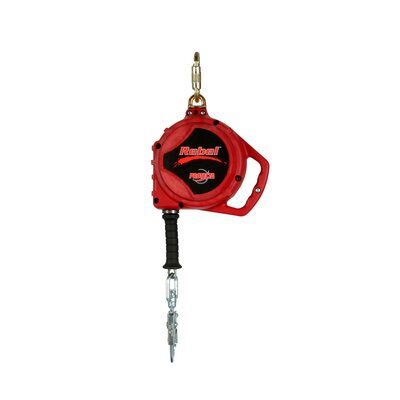 3590509 - Protecta (SRL) Self Retracting Lifeline - 20 ft. (6.1 m) - Stainless Steel Lifeline w/ Steel Snap Hook - Aluminum Housing - Anchorage Carabiner for Mounting image 0