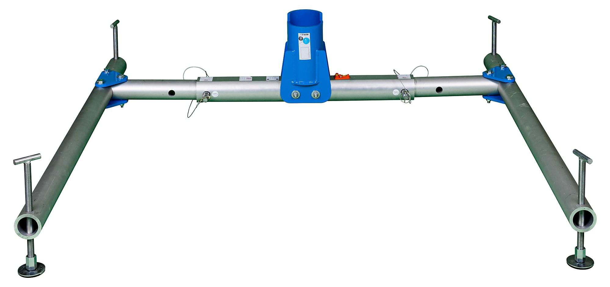 Portable Self-Stabilizing H Base For Davitrac/Davitrac+ - Tractel T90DAVI-PHB image 0