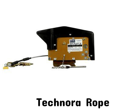 Salalift Winch w/ Quick-mount Bracket &amp; Carrying Bag - 50 ft. of 1/4 in. Technora rope - Quick-mount bracket - Free-wheel mode - Overload clutch - 3M DBI-SALA 8102050 image 0