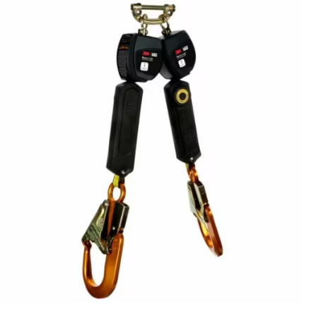 3100548 Personal Twin-Leg Self Retracting Lifeline, Web Aluminum Snap Hook, 6 ft., Class 1, ANSI - 3M DBI-SALA image 0