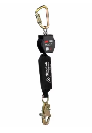 Nano-Lok Hot Work Self-Retracting Lifeline with Anchor Hook, Kevlar Fiber Web, 6 ft - 3M DBI-SALA 3100562 image 0