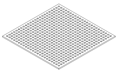 EPDM Roof Pad for SR2K Counterweight Base - Prevents damage to rooftops - For long term exposure to rubber membrane roof - BlueWaterMFG 100034 image 2