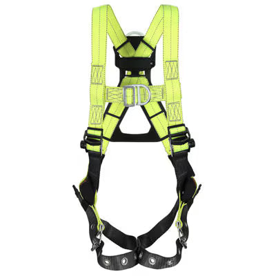 X50 Vest Climing Safety Harness - Back & Front D-ring - Tongue-buckle leg straps - Pass-thru chest buckle - 3M DBI-SALA 1600049 Lad Saf Harness