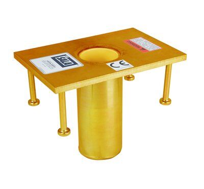 Flush Floor-mounted Concrete Sleeve for davit base - Cast-in-place sleeve - Includes pins &amp; anchors for fresh concrete - For manhole &amp; confined space entry/retrieval - 3M DBI-SALA 8510311 image 0