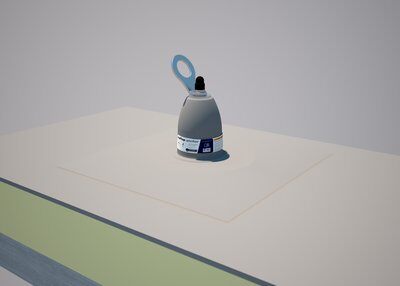 PVC Membrane Roof Anchor - For single-ply PVC membrane and built-up roofs - Weather proof shrouding - 360-degree rotating D-ring - Compatible w/ Horizontal Lifeline - 3M DBI-SALA 2100140 image 1