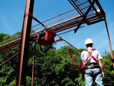 1200105 - PRO-Line Synthetic HLL System - 60 ft. Web Lifeline, Tensioner, Energy absorber and Carrying bag image 2
