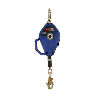 3503800 (obsolete) - Smart Lock (SRL) Self Retracting Lifeline - 30 ft. (10m) - Galvanized cable with snap hook - Anchor w/ carabiner - For vertical use image 0