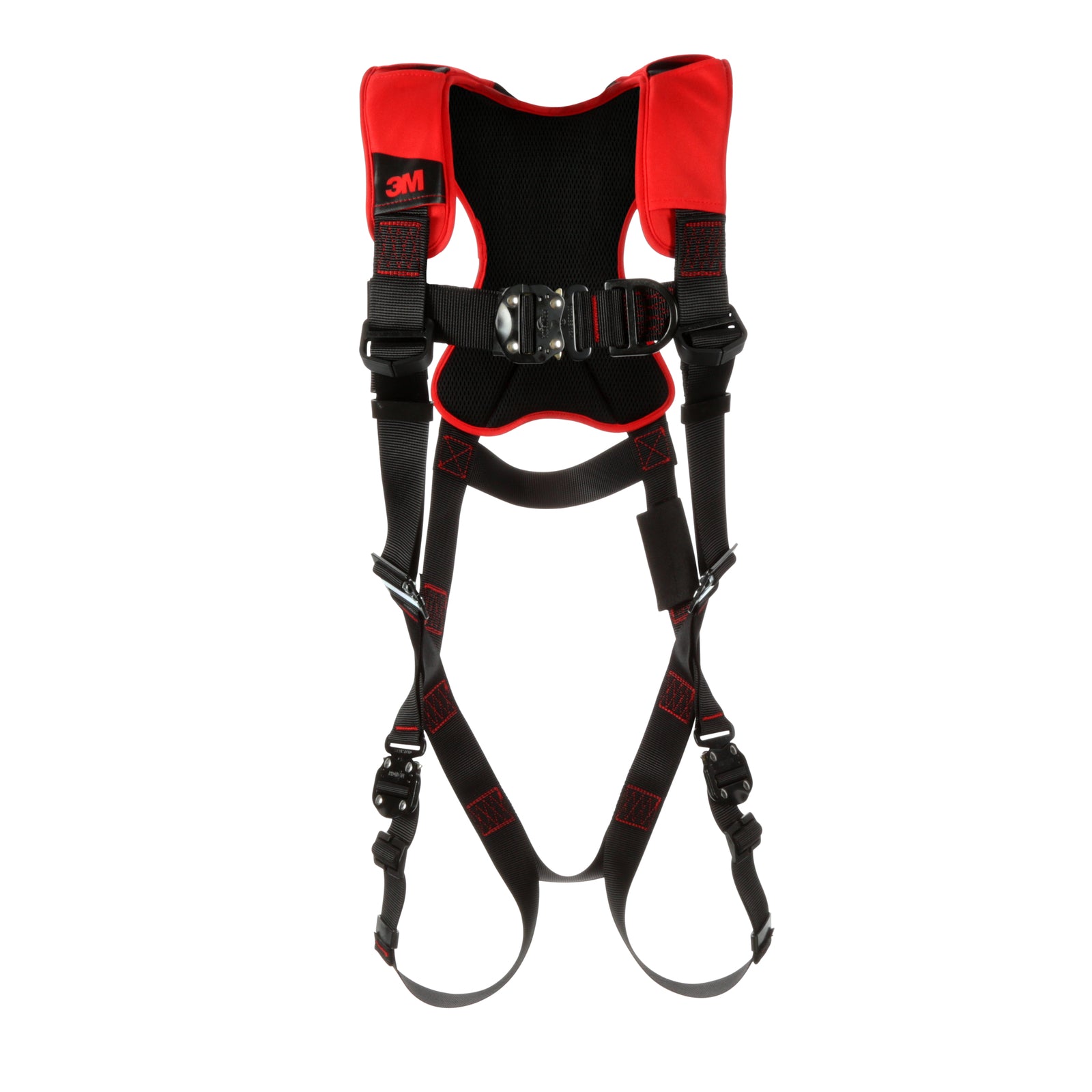 PROTECTA Vest-style Climbing Harness - Front & back D-ring - Quick-connect leg straps - Back padding image 0