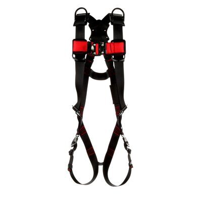 PROTECTA Vest-Style Retrieval Harness - Back & shoulder D-rings - Quick-connect leg straps image 0
